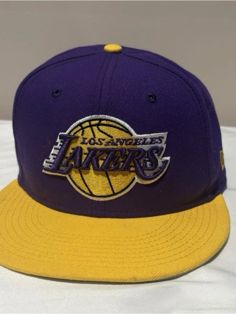 Purple & Yellow Snapback Hat